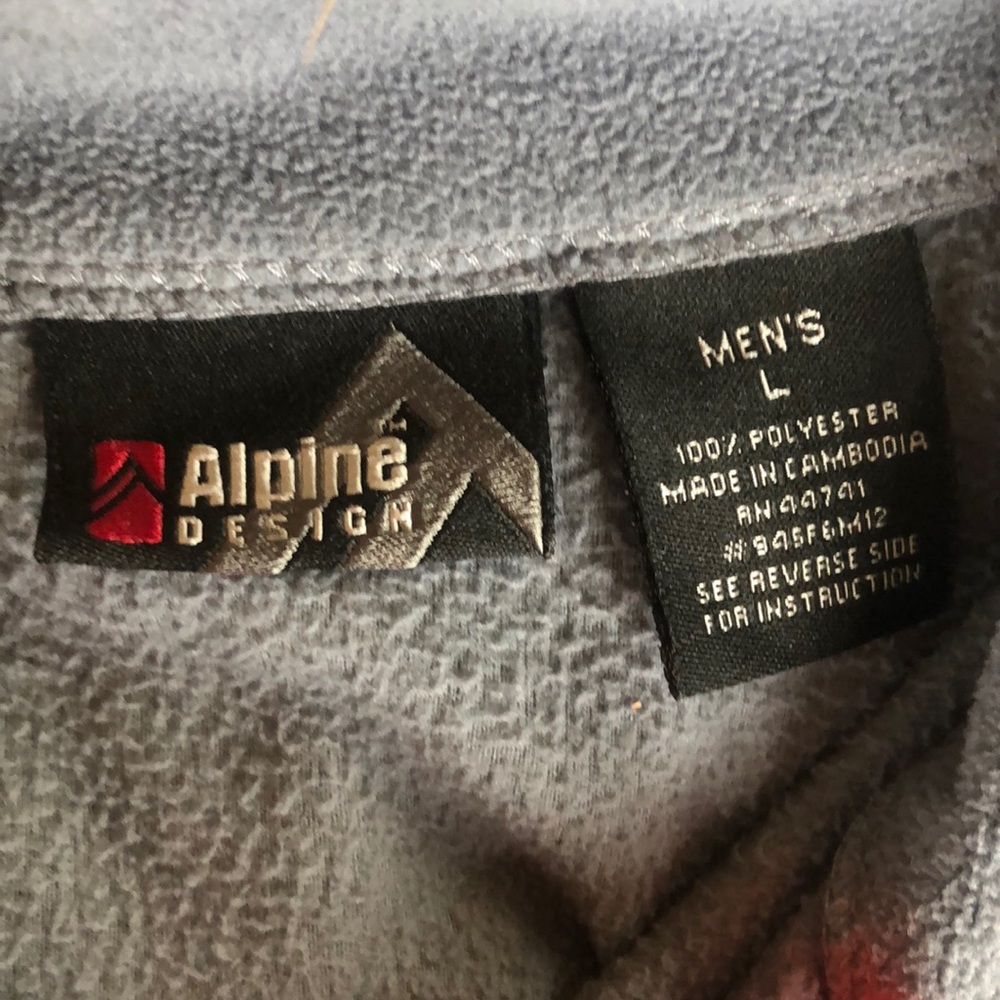 blue half-zip pullover!!! - Picture 2 of 3
